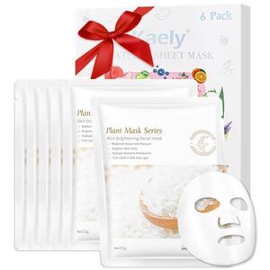 Spa Party Facial Face Masks for Skin, Moisturizing Hydrating Soothing